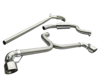 Volkswagen Golf GTI Mk6 (5K) 09-12 Turboback-sportavgassystem (Med De-Cat) (Venom Range - Låg ljudvolym) Cobra Sport